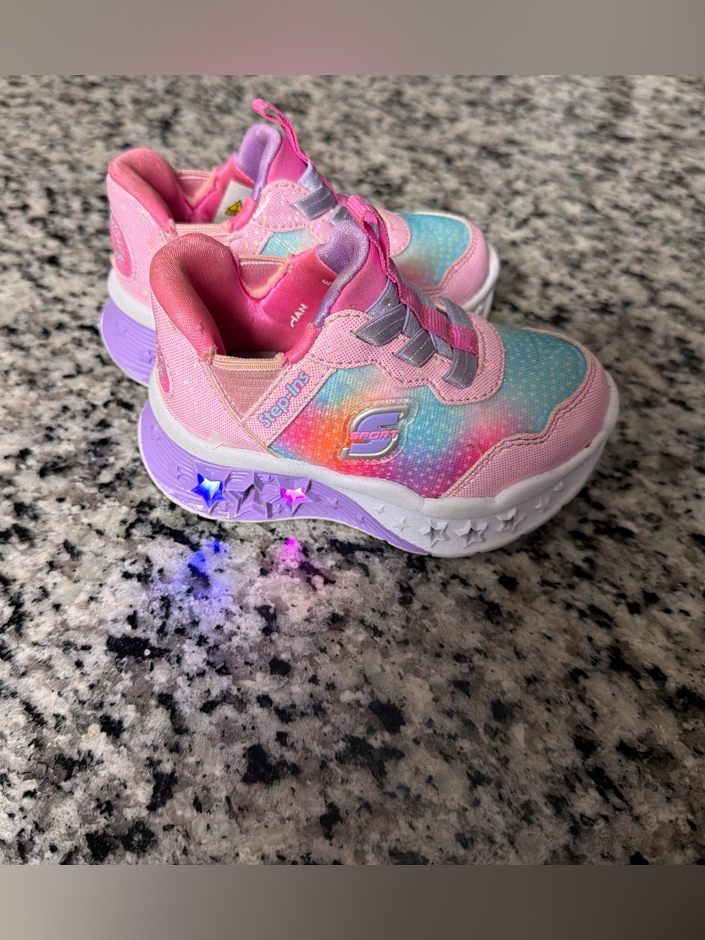 Skechers Light-Up Roddler size 5 Princess Wishes,  Multicolor shoes